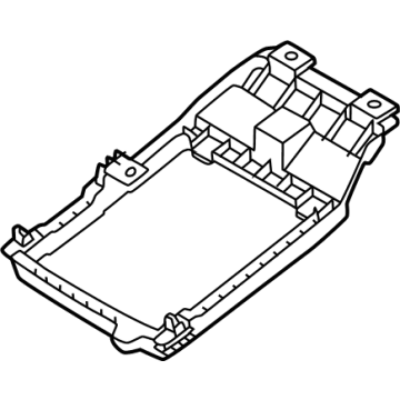 26439-6LE1A Nissan Map Lamp Bracket Illustration 1 of 1