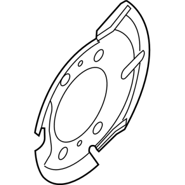 41160-3RJ0B Nissan Baffle Plate Illustration 1 of 1