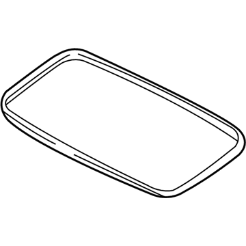 1987 Nissan Sentra Weather Strip - 73872-01M05