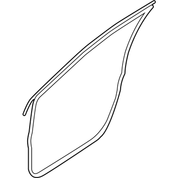 2017 Nissan Sentra Weather Strip - 80831-4AF2A