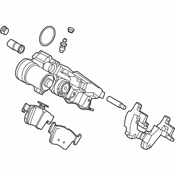 2025 Nissan Kicks Brake Caliper - 44010-7LG1B