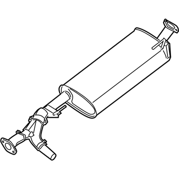 Nissan Pathfinder Tail Pipe - 20100-ZL00A