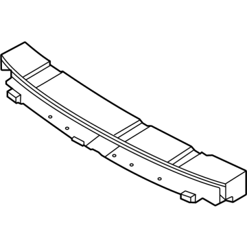 62090-9BY0B Nissan ABSORBER-ENERGY,FRONT BUMPER Illustration 1 of 1