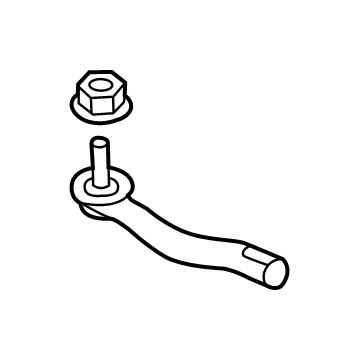 Nissan Kicks Play Tie Rod End - D8640-4AF1B