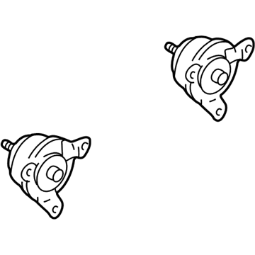 21487-60R00 Nissan Fan Motor Assembly Illustration 1 of 1