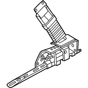 86888-7BA8A Nissan BELT ASSY-OUTER, PRETENSIONER FRONT RH Illustration 1 of 1