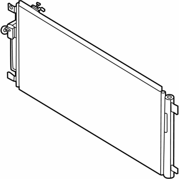 92100-7BA0B Nissan Condenser & Liquid Tank Assembly Illustration 1 of 1
