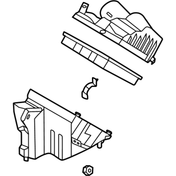 16500-6SY0A Nissan Air Cleaner Illustration 1 of 1