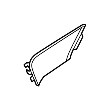 80944-7BA0A Nissan CAP-PULL HANDLE,FRONT DOOR Illustration 1 of 1