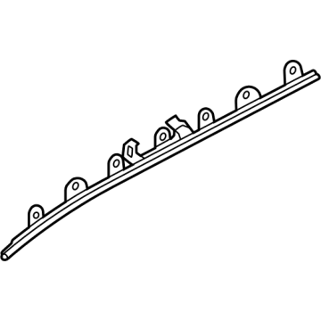 809G0-7BA1A Nissan ILLUMINATION-FRONT DOOR RH Illustration 1 of 1