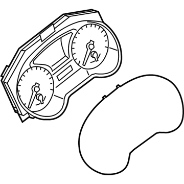 Nissan Pathfinder Speedometer - 24810-9PM0A