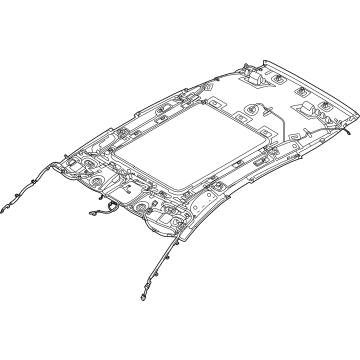73910-7BA1A Nissan Headlining Assembly Illustration 1 of 1