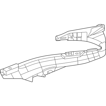 26920-7BA0A Nissan BRACKET-DAYTIME RUNNING LAMP,RH Illustration 1 of 1