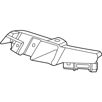 26920-7BA1A Nissan BRACKET-DAYTIME RUNNING LAMP,RH Illustration 1 of 1