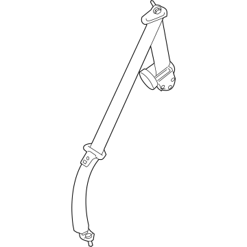 2025 Nissan Kicks Seat Belt - 88885-7LF8A