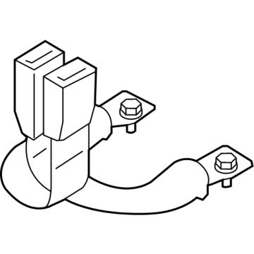 88842-7LF8A Nissan BELT ASSY-REAR SEAT BUCKLE,RH Illustration 1 of 1