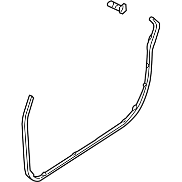 2005 Nissan Sentra Weather Strip - 80831-4Z300