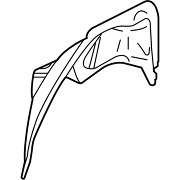 76751-5M030 Nissan Rear Wheel House Inner Left Hand Illustration 1 of 1