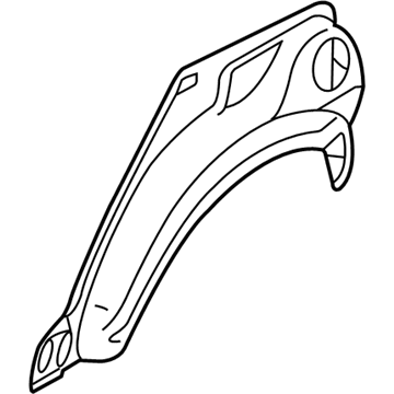 76712-5M035 Nissan Wheel House-Rear,Outer RH Illustration 1 of 1