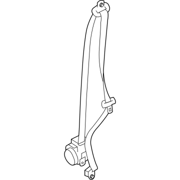 2025 Nissan Kicks Seat Belt - 86885-7LF9A