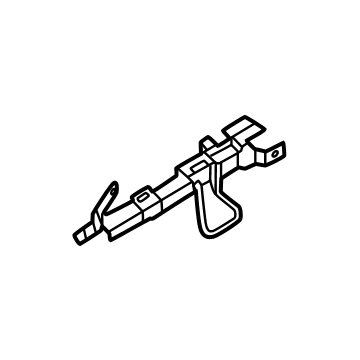 87556-7BA0A Nissan BRACKET ASSY-FRONT SEAT LH Illustration 1 of 1