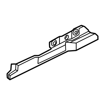 87375-7BA0A Nissan FINISHER CUSHION FRONT SEAT LH LOWER Illustration 1 of 1