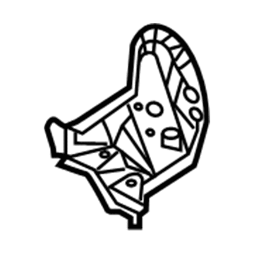 75921-4Z030 Nissan Member-Front Suspension Mounting,LH Illustration 1 of 1