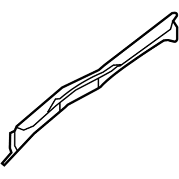 64111-5M031 Nissan Hoodledge-Upper,LH Illustration 1 of 1