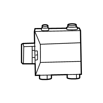 284N0-7BM0A Nissan CONTROLLER ASSY-SIDE RADAR DRIVING AID Illustration 1 of 1