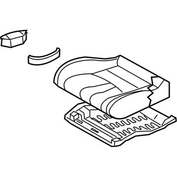 Nissan 370Z Seat Cushion - 87350-1EE2A