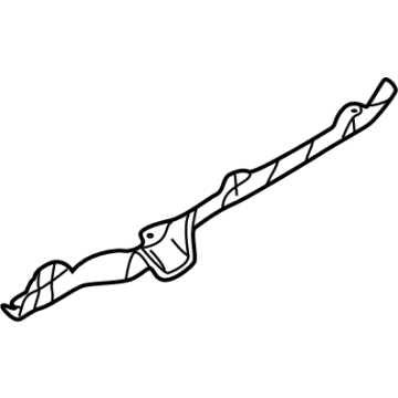 74754-7BA0A Nissan HEAT INSULATOR-FRONT FLOOR Illustration 1 of 1