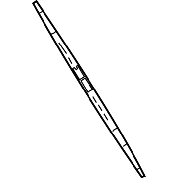 28890-3SG1B Nissan Windshield Wiper Blade Assembly Illustration 1 of 1