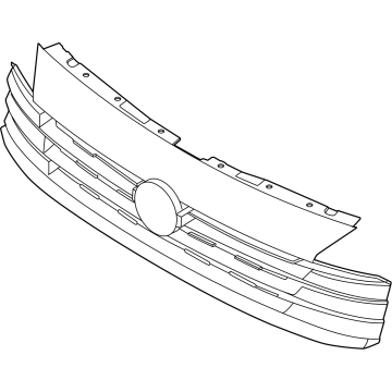 2025 Nissan Kicks Grille - 62310-7LG0C