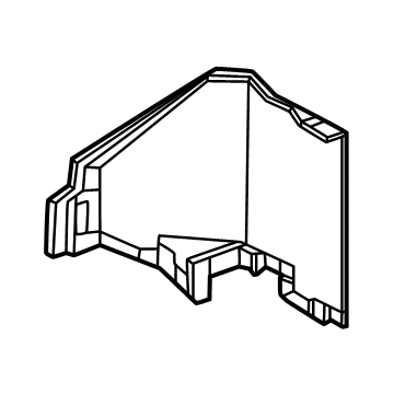 14462-7BA0B Nissan CHARGE AIR COOLER COVER Illustration 1 of 1