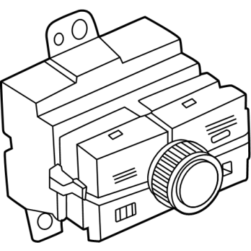 25391-7LA1A Nissan SWITCH ASSY-PRESET Illustration 1 of 1