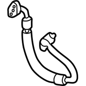 92490-4Z010 Nissan High Flexible Hose Illustration 1 of 1