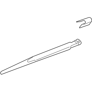 Nissan Pathfinder Windshield Wiper - 28780-3JA0A