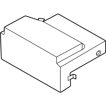 25411-00Q1E Nissan COVER-FUSE BLOCK Illustration 1 of 1