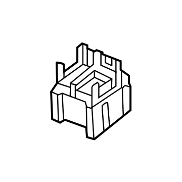 24383-7DA0A Nissan HOUSING-RELAY BOX Illustration 1 of 1