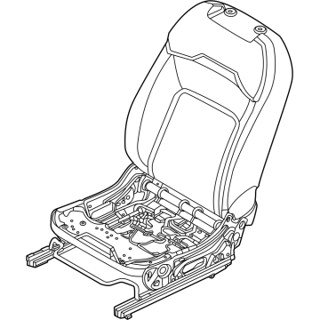 87600-7LG0A Nissan Seat Back Right Hand Illustration 1 of 1
