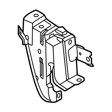 64160-6SA3A Nissan BRACKET-BATTERY SUPPORT Illustration 1 of 1