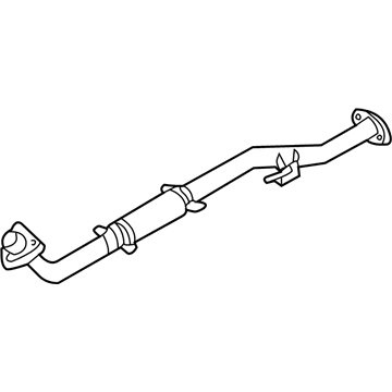 20010-4M820 Nissan Front Exhaust Tube Assembly Illustration 1 of 1