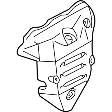 16590-7J510 Nissan Exhaust Manifold Cover Illustration 1 of 1
