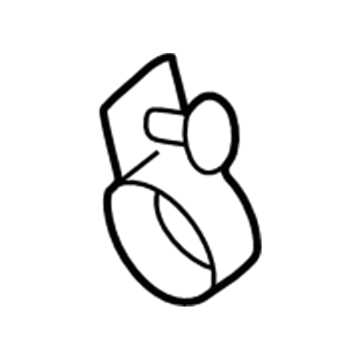 48955-50Y00 Nissan Clamp-STEERNG Illustration 1 of 1