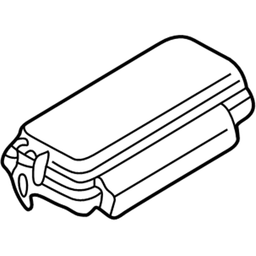 24382-4Z800 Nissan Relay Box Cover Illustration 1 of 1