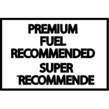 14806-4Z700 Nissan Label-UNLEADED Fuel Only Illustration 1 of 1