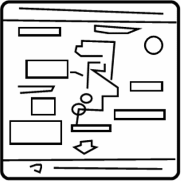 22304-4Z000 Nissan Label-Vacuum Piping Diagram Illustration 1 of 1