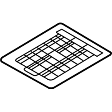 24313-5M000 Nissan Fuse Block Label Illustration 1 of 1
