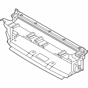 62330-7BA0A Nissan GRILLE-FRONT BUMPER,LH Illustration 1 of 1