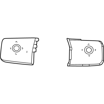 25550-7BA0A Nissan SWITCH ASSY-ASCD,STEERING Illustration 1 of 1